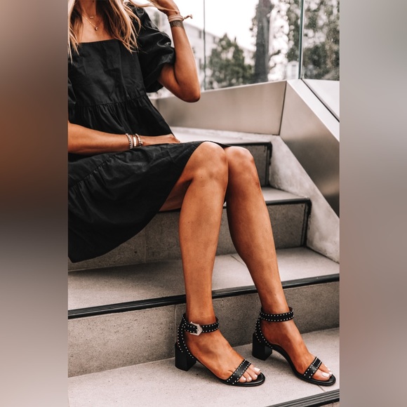 Givenchy Calfskin Studded Sandals - Picture 1 of 16